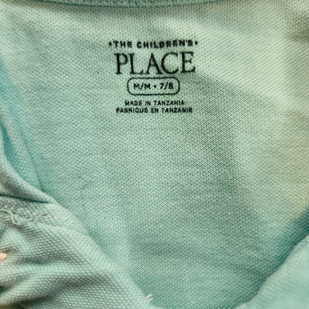 The Children's Place Light Blue Polo Shirt Spring/Easter - Picture 2 of 2